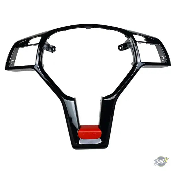 Garniture de cadre de volant noir brillant pour Mercedes-Benz GLA CLA W204 W212