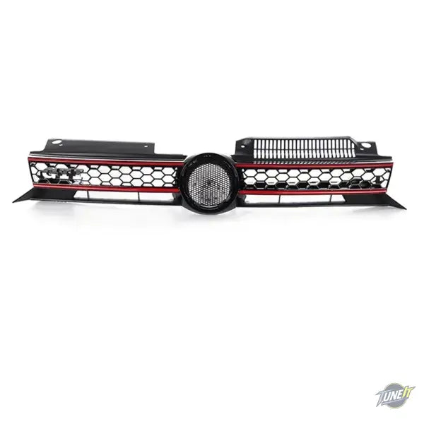 Grille avant nid d’abeille style GTI pour VW Golf 6 MK6 GTI (2009-2013) - Starter Red Line