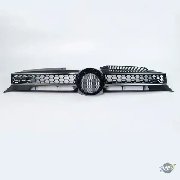 Grille avant nid d’abeille style GTI pour VW Golf 6 MK6 GTI (2009-2013) - Starter Silver Line