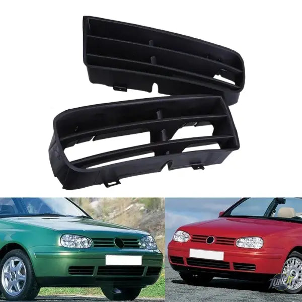 Grilles inférieures de pare-chocs noir pour VW Golf 4 MK4 GTI / Variant / 4 Motion (1998-2004)