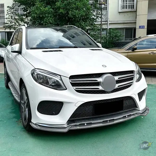 lip avant noir brillant Mercedes Benz GLE Coupe W166 2015-2018 style AMG