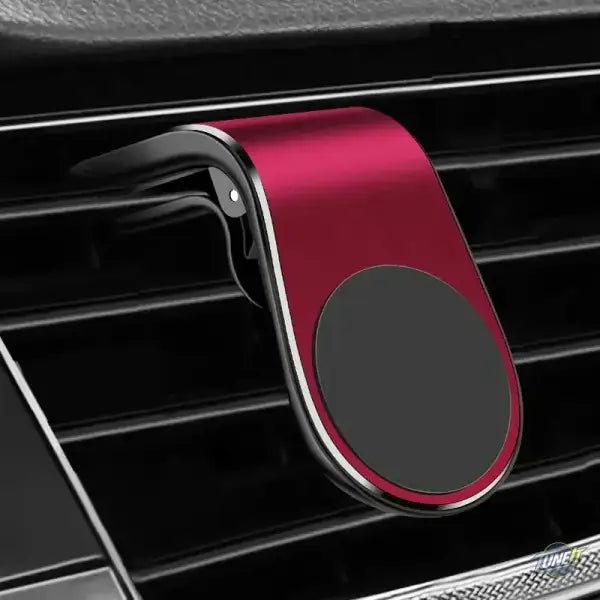 Metal Magnetic Car Phone Holder for Audi TT 8n 8j 8s mk1 mk2 mk3 Accessories Car Styling - no logo Red