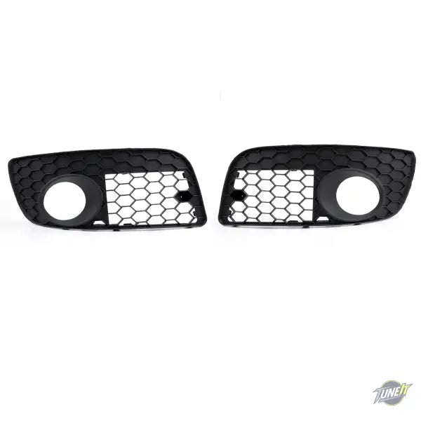 Paire de grilles antibrouillard noir mat pour VW Golf 5 GTI MK5 (2006-2009) - Noir Mat