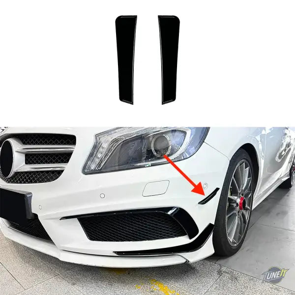 Pare-chocs avant brillant Mercedes Benz Classe A W176 Noir Brillant - Glossy black