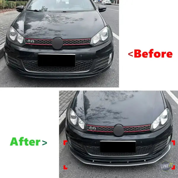 Pare-chocs avant MK6 GTI style carbone spécialement conçu pour Golf 6