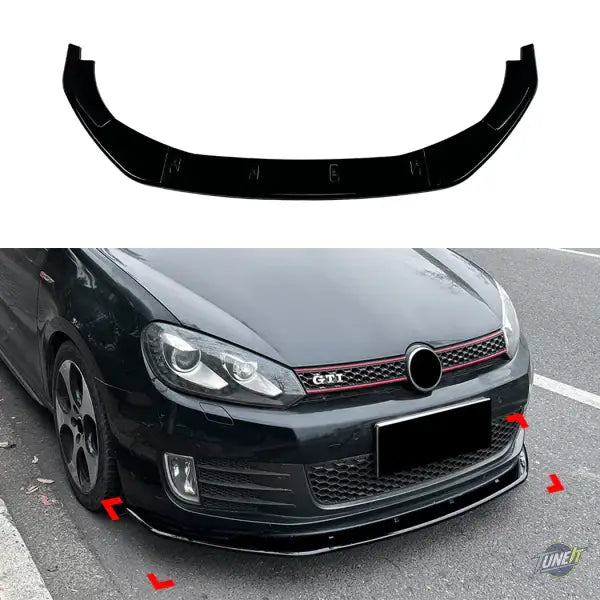 Pare-chocs avant MK6 GTI style carbone spécialement conçu pour Golf 6