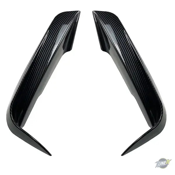 Pare-chocs avant noir brillant BMW Série 3 F30 F31 F35 Style M - Carbon look