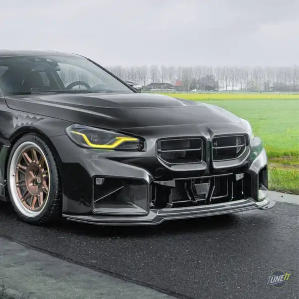 Pare-chocs avant noir pour BMW Série 2 M2 G87 2023 2025