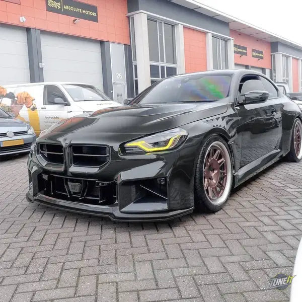 Pare-chocs avant noir pour BMW Série 2 M2 G87 2023 2025