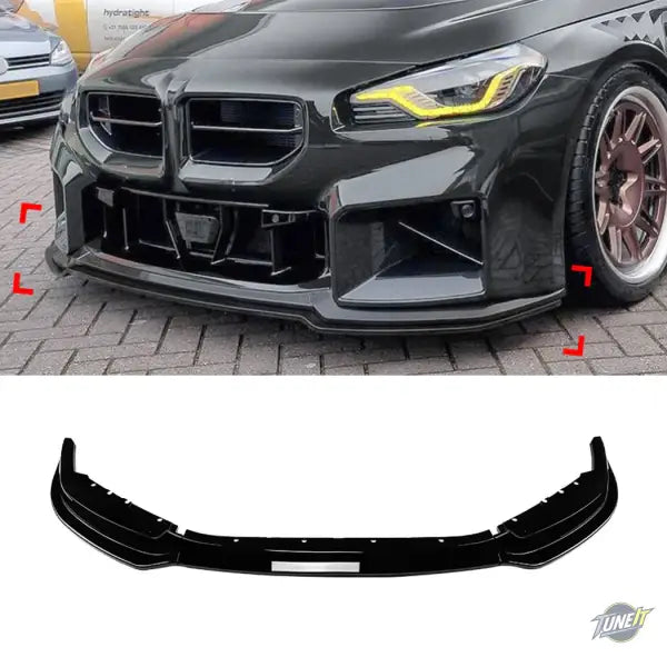 Pare-chocs avant noir pour BMW Série 2 M2 G87 2023 2025