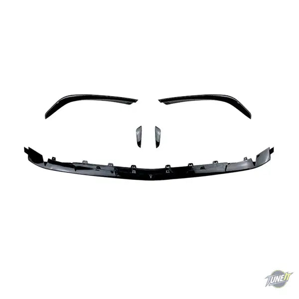 Protecteur de pare-chocs noir brillant Mercedes-Benz Classe A A45 AMG - 1 Set