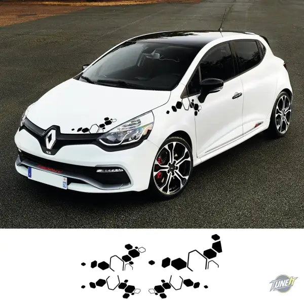 Stickers Carrosserie Renault Clio 1 2 3 4 5 - 4PCS Vinyle Tuning - Autocollants de carrosserie