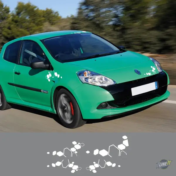 Stickers Carrosserie Renault Clio 1 2 3 4 5 - 4PCS Vinyle Tuning - Autocollants de carrosserie