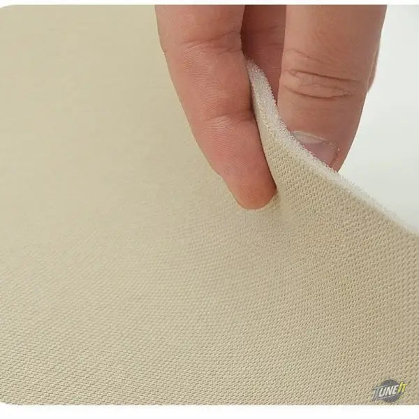 Tissu revêtement de toit daim avec mousse pour intérieur voiture - 5 couleurs (150x50 à 200x150 cm)