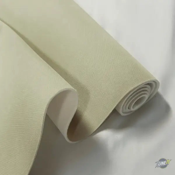 Tissu revêtement de toit daim avec mousse pour intérieur voiture - 5 couleurs (150x50 à 200x150 cm) - Beige clair