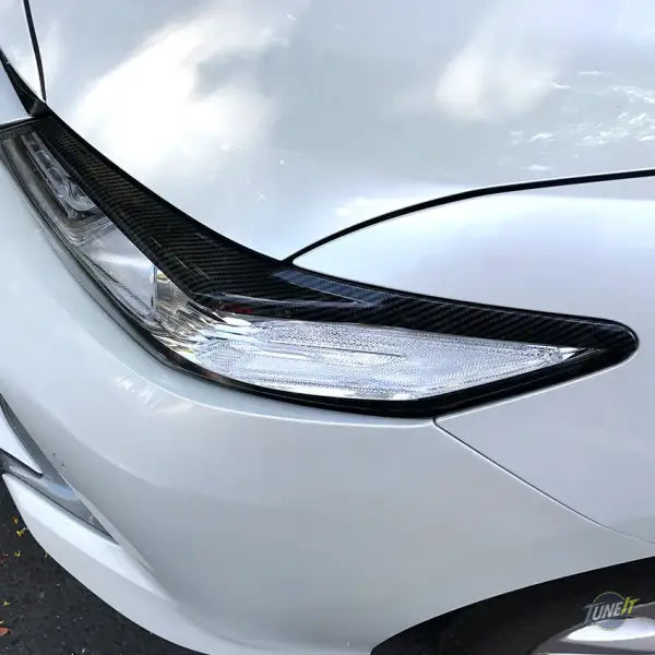 Vitre de phare pour Toyota Camry XV70 2018-2023 finition noir brillant
