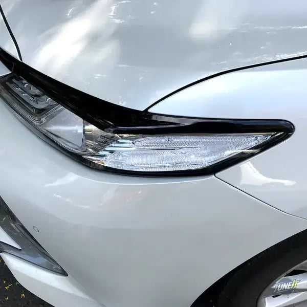 Vitre de phare pour Toyota Camry XV70 2018-2023 finition noir brillant